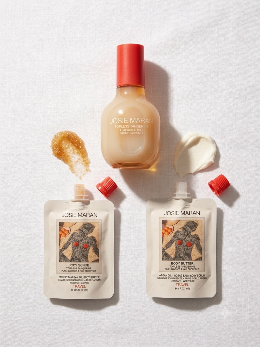 Josie Maran Topless Tangerine Treats 3-Pc Body Set NIB⁠ - Picture 4 of 6